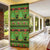 Love Black Cat Christmas Door Cover Xmas Holiday Patterns - Wonder Print Shop