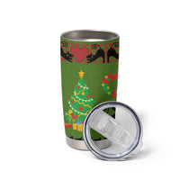 Love Black Cat Christmas Tumbler Cup Xmas Holiday Patterns - Wonder Print Shop