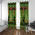 Love Black Cat Christmas Window Curtain Xmas Holiday Patterns - Wonder Print Shop