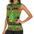 Love Black Cat Christmas Women Sleeveless Polo Shirt Xmas Holiday Patterns - Wonder Print Shop