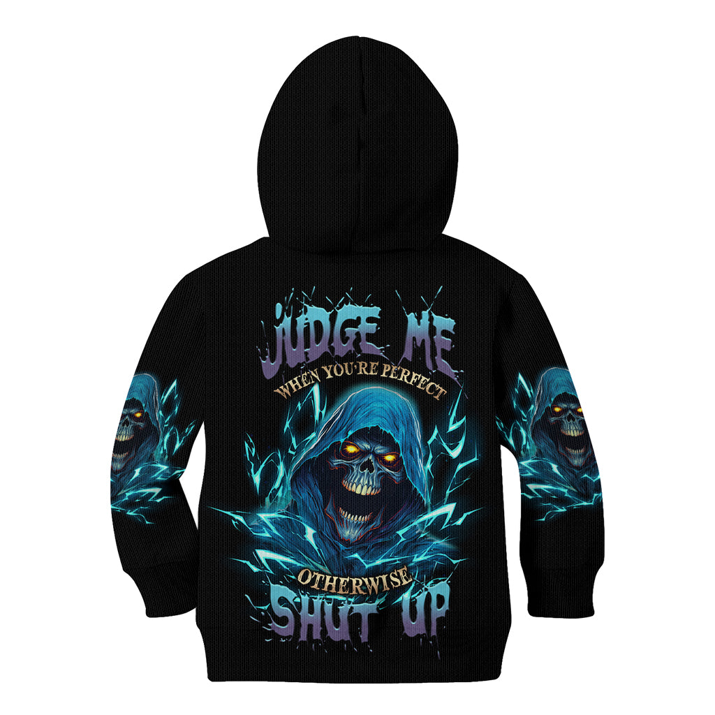 Judge Me When Mad Reaper Skull Kid Hoodie - Wonder Print Shop