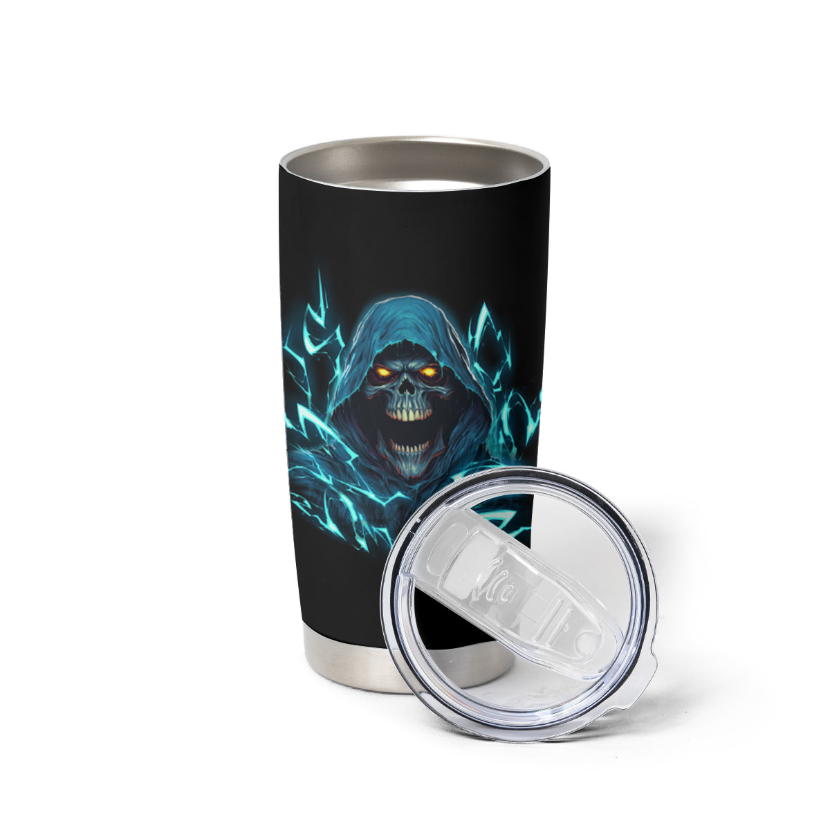 Judge Me When Mad Reaper Skull Tumbler Cup - Wonder Print Shop