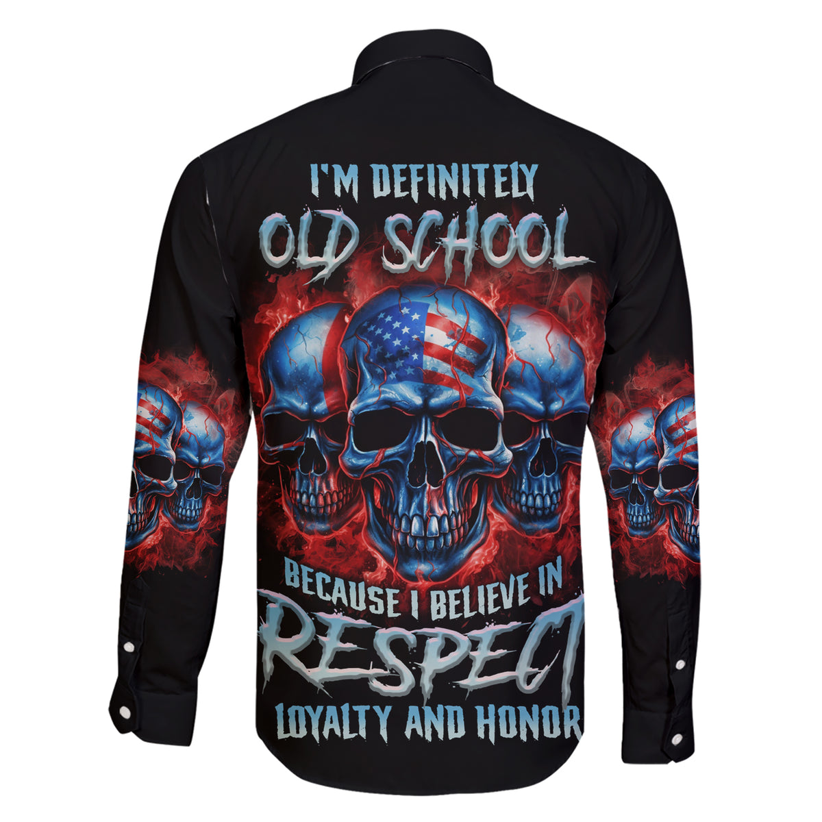 I Believe In Respect 3 Skulls Family Matching Short Sleeve Bodycon Dress and Hawaiian Shirt - Wonder Print Shop