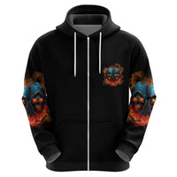 Don't Try To Figure Me Out Skull Reaper Hoodie - Wonder Print Shop
