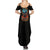 Don't Try To Figure Me Out Skull Reaper Summer Maxi Dress - Wonder Print Shop