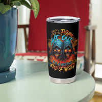 Don't Try To Figure Me Out Skull Reaper Tumbler Cup - Wonder Print Shop
