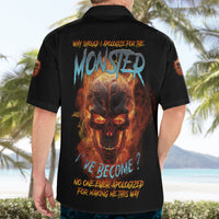 Why Should I Apologize For The Monster Hawaiian Shirt - Wonder Print Shop