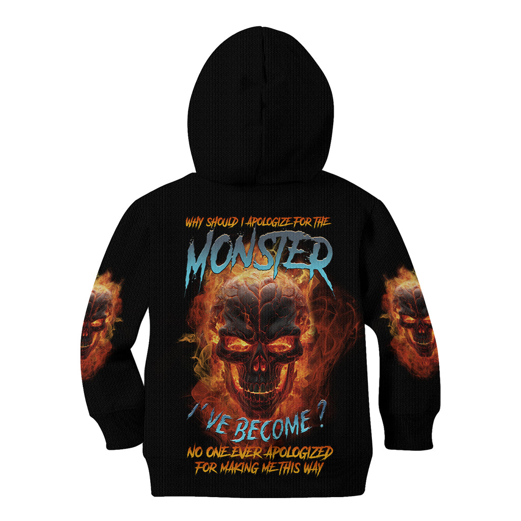 Why Should I Apologize For The Monster Kid Hoodie - Wonder Print Shop