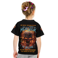 Why Should I Apologize For The Monster Kid T Shirt - Wonder Print Shop