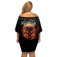 Why Should I Apologize For The Monster Off Shoulder Short Dress - Wonder Print Shop
