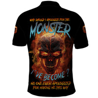 Why Should I Apologize For The Monster Polo Shirt - Wonder Print Shop