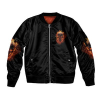 Why Should I Apologize For The Monster Sleeve Zip Bomber Jacket - Wonder Print Shop