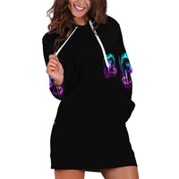 My Give A F Reaper Purple Hoodie Dress - Wonder Print Shop