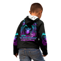 My Give A F Reaper Purple Kid Hoodie - Wonder Print Shop