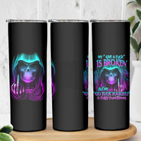 My Give A F Reaper Purple Skinny Tumbler - Wonder Print Shop