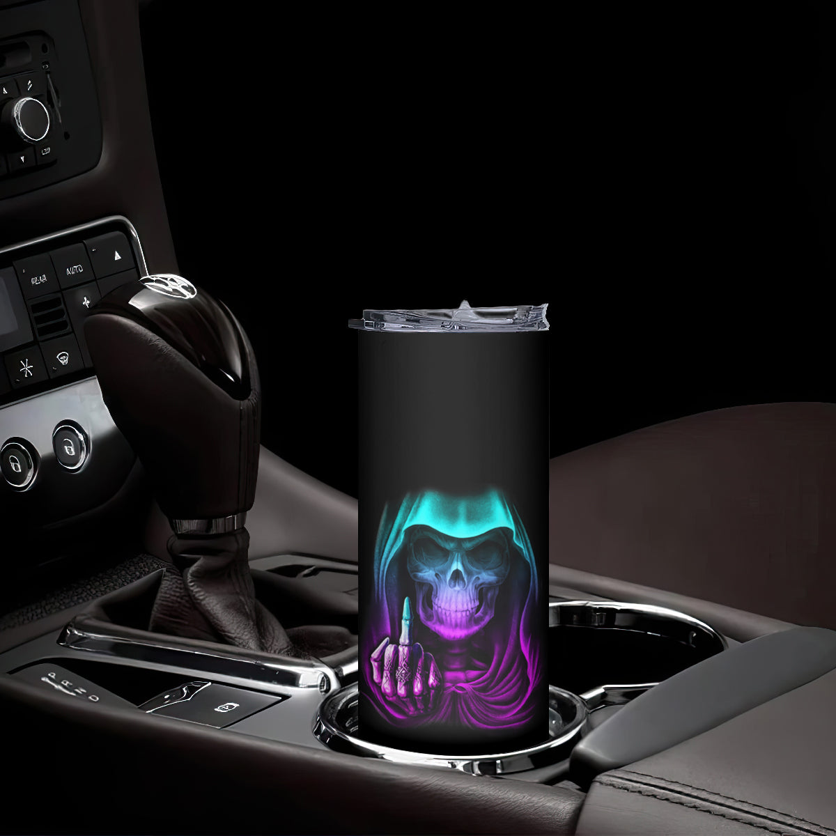 My Give A F Reaper Purple Skinny Tumbler - Wonder Print Shop