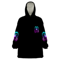 My Give A F Reaper Purple Wearable Blanket Hoodie - Wonder Print Shop