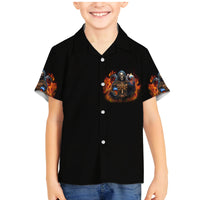 Drink With You Again Reaper Family Matching Mermaid Dress and Hawaiian Shirt - Wonder Print Shop