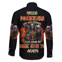 Drink With You Again Reaper Family Matching Puletasi Dress and Hawaiian Shirt - Wonder Print Shop