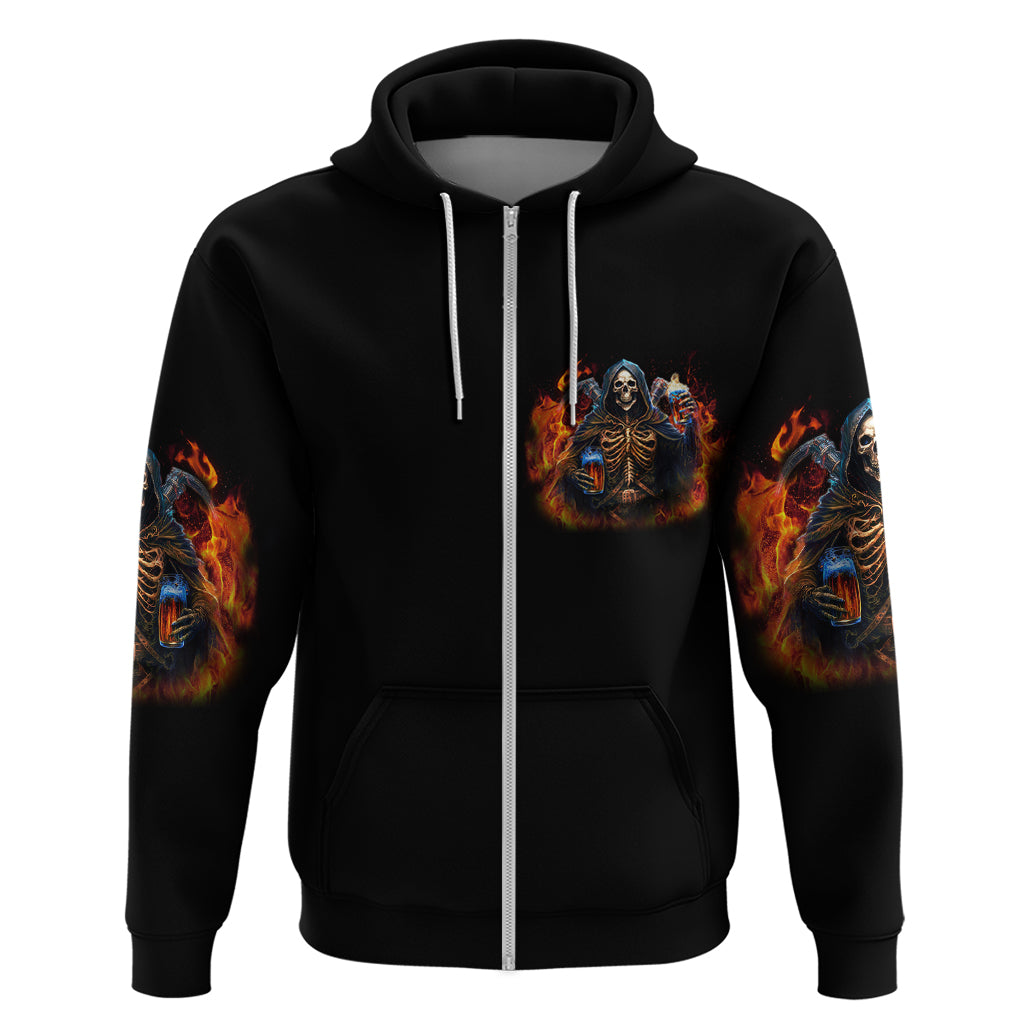 Drink With You Again Reaper Hoodie - Wonder Print Shop