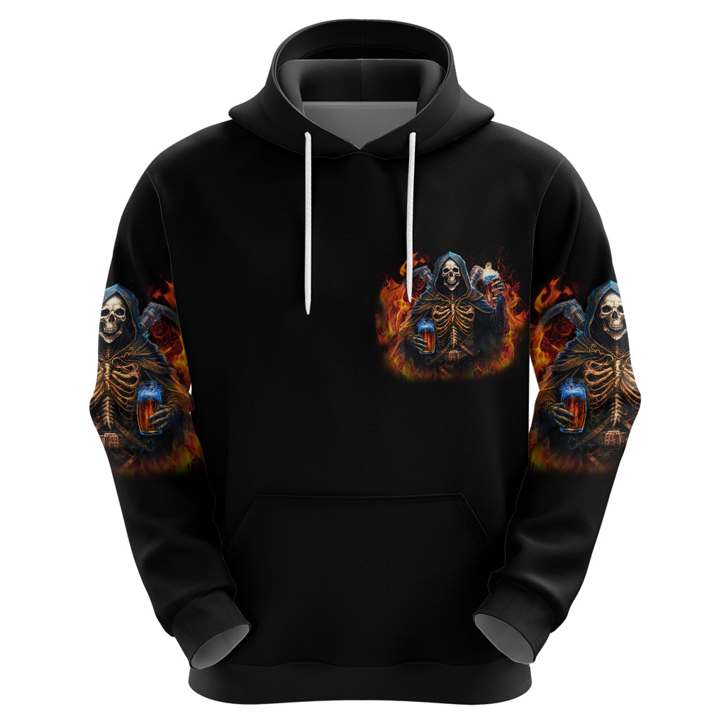 Drink With You Again Reaper Hoodie - Wonder Print Shop