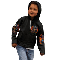 Drink With You Again Reaper Kid Hoodie - Wonder Print Shop
