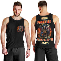 Drink With You Again Reaper Men Tank Top - Wonder Print Shop