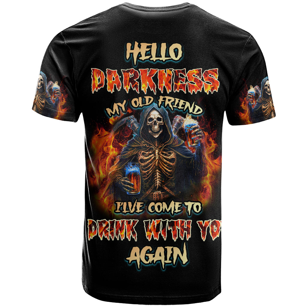 Drink With You Again Reaper T Shirt - Wonder Print Shop