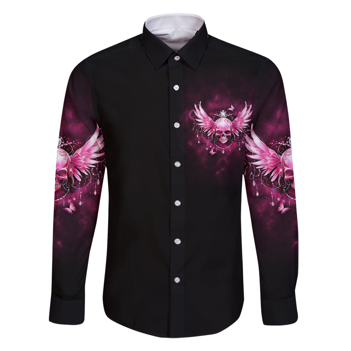 Karma Fairy Skull - In My Next Life Family Matching Off Shoulder Maxi Dress and Hawaiian Shirt - Wonder Print Shop