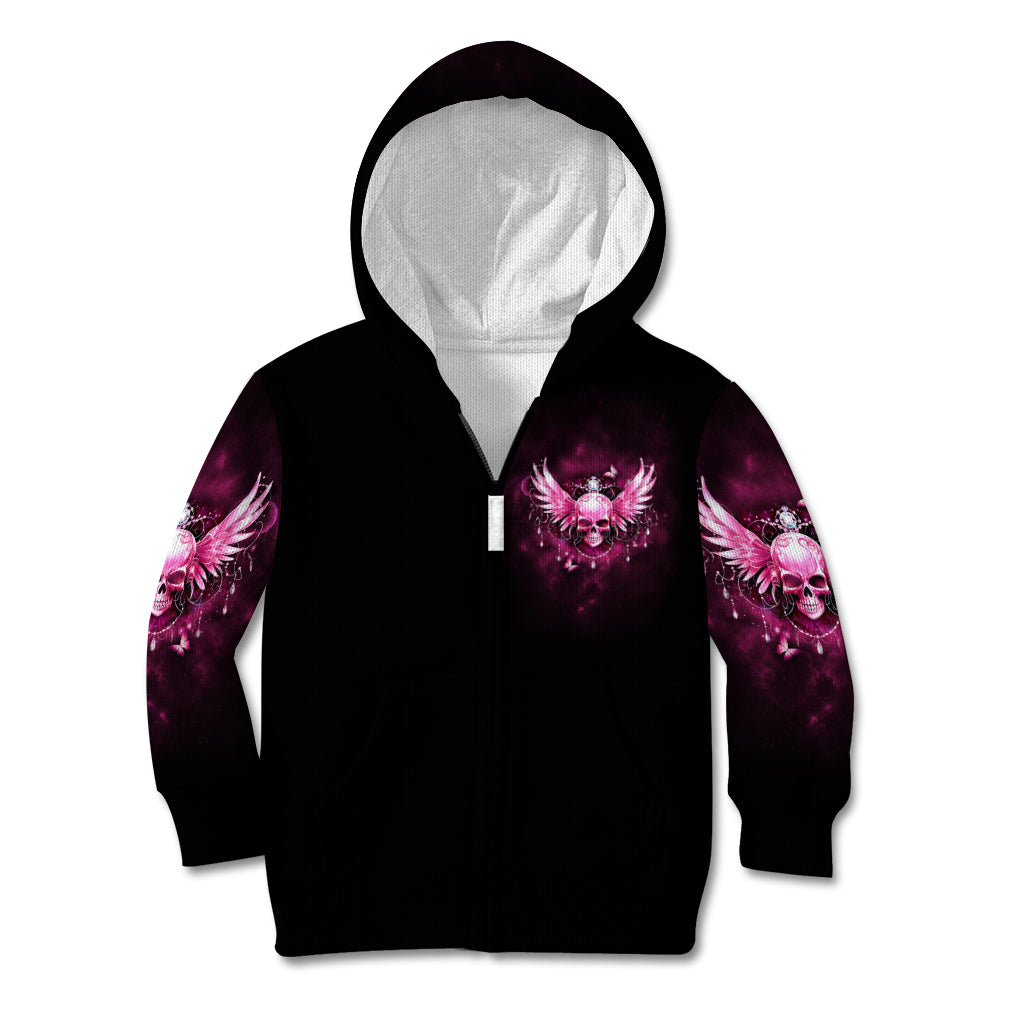 Karma Fairy Skull - In My Next Life Kid Hoodie - Wonder Print Shop