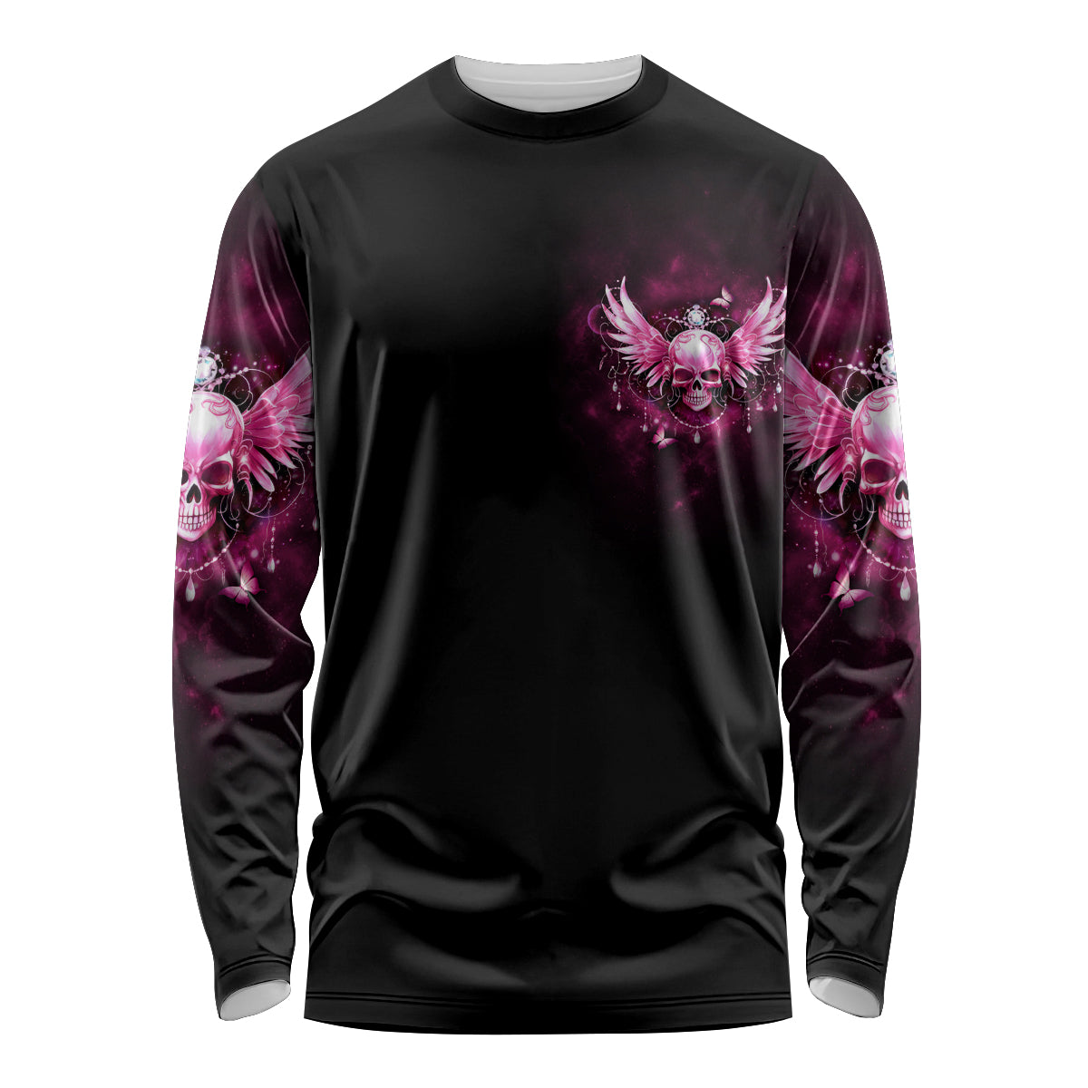 Karma Fairy Skull - In My Next Life Long Sleeve Shirt - Wonder Print Shop