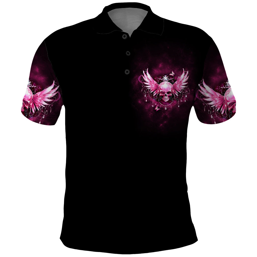Karma Fairy Skull - In My Next Life Polo Shirt - Wonder Print Shop