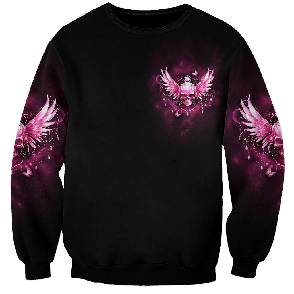 Karma Fairy Skull - In My Next Life Sweatshirt - Wonder Print Shop