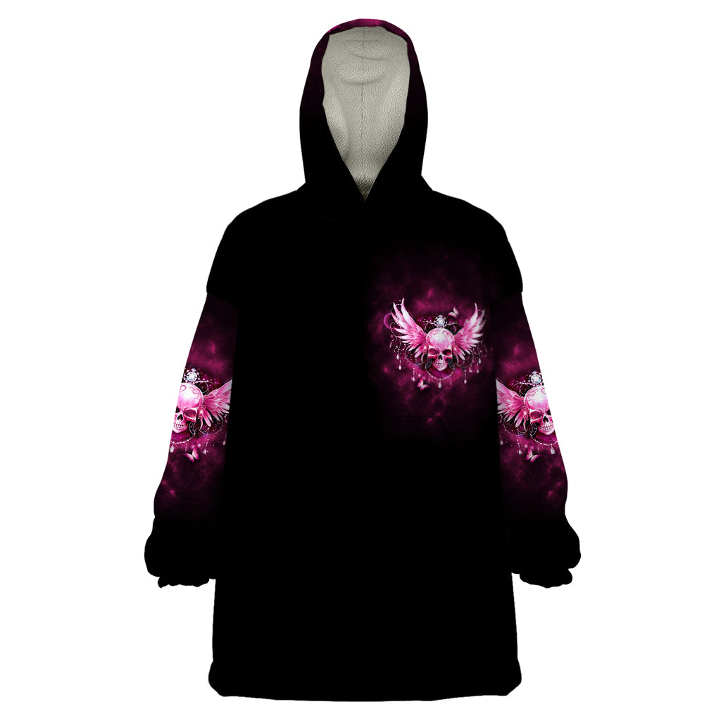 Karma Fairy Skull - In My Next Life Wearable Blanket Hoodie - Wonder Print Shop