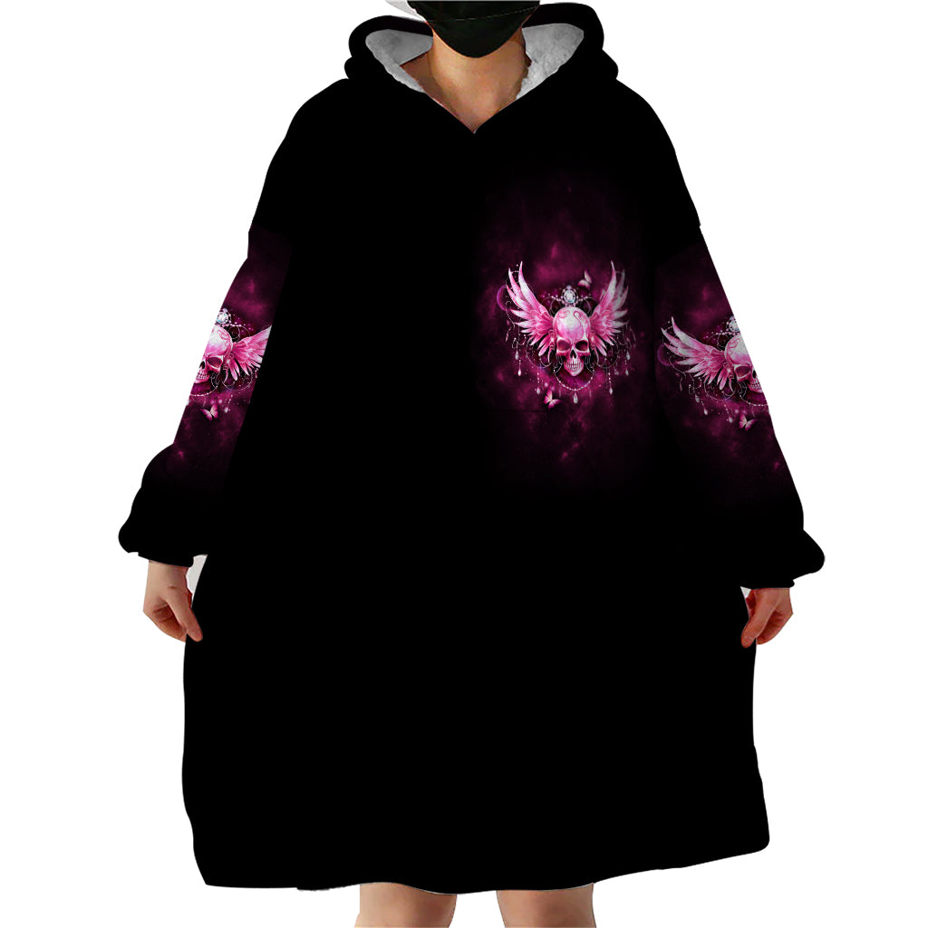 Karma Fairy Skull - In My Next Life Wearable Blanket Hoodie - Wonder Print Shop
