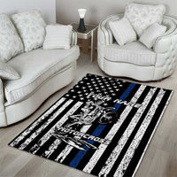 Personalized Motocross Rider Area Rug with Splash Pattern and Dirt Bike Jump Illustration - Wonder Print Shop