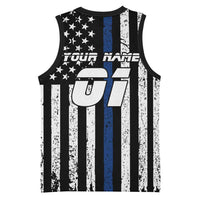 Personalized Motocross Rider Basketball Jersey with Splash Pattern and Dirt Bike Jump Illustration - Wonder Print Shop