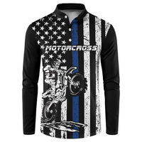 Personalized Motocross Rider Button Sweatshirt with Splash Pattern and Dirt Bike Jump Illustration - Wonder Print Shop