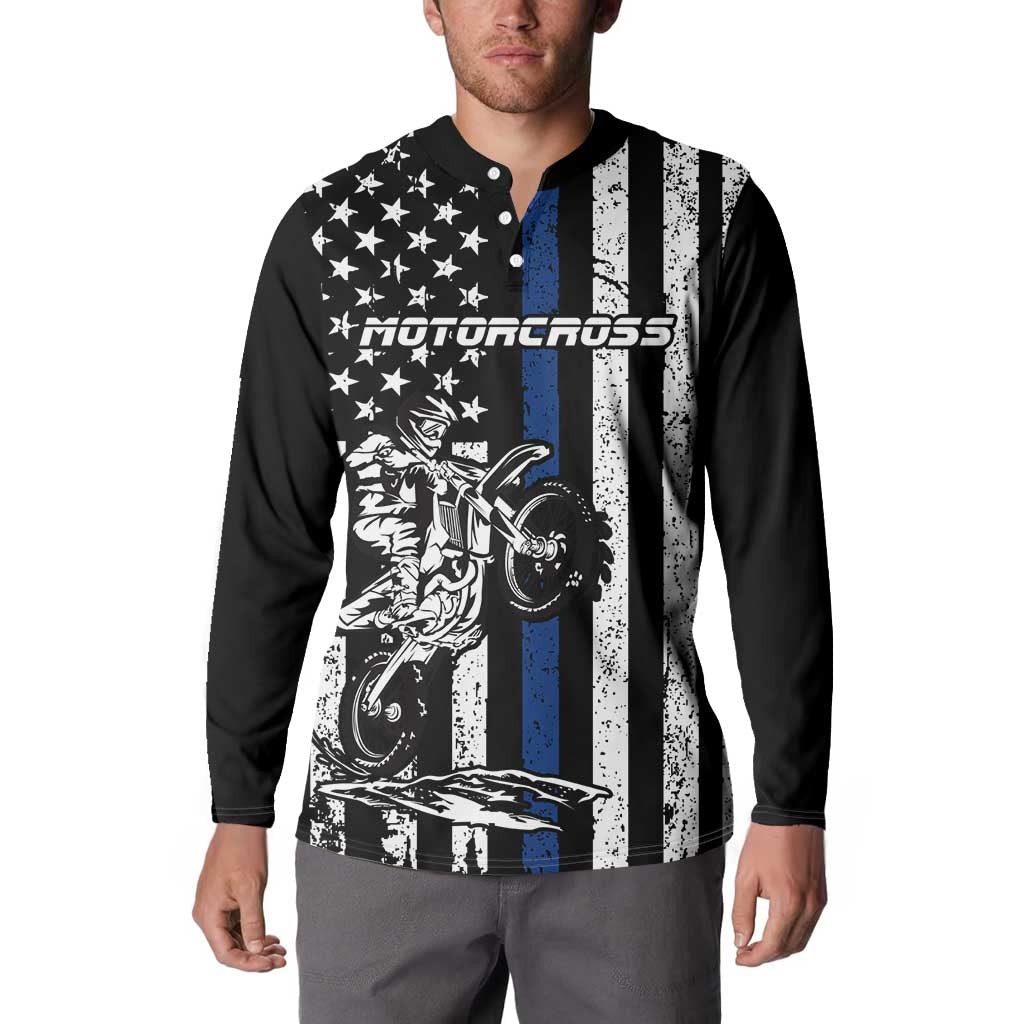 Personalized Motocross Rider Button Sweatshirt with Splash Pattern and Dirt Bike Jump Illustration - Wonder Print Shop