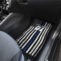 Personalized Motocross Rider Car Mats with Splash Pattern and Dirt Bike Jump Illustration - Wonder Print Shop