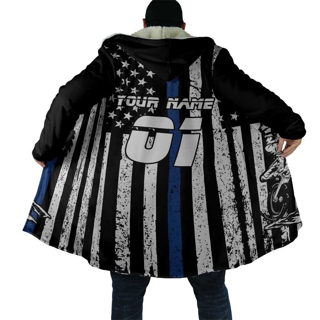 Personalized Motocross Rider Cloak with Splash Pattern and Dirt Bike Jump Illustration - Wonder Print Shop