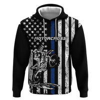 Personalized Motocross Rider Hoodie with Splash Pattern and Dirt Bike Jump Illustration - Wonder Print Shop