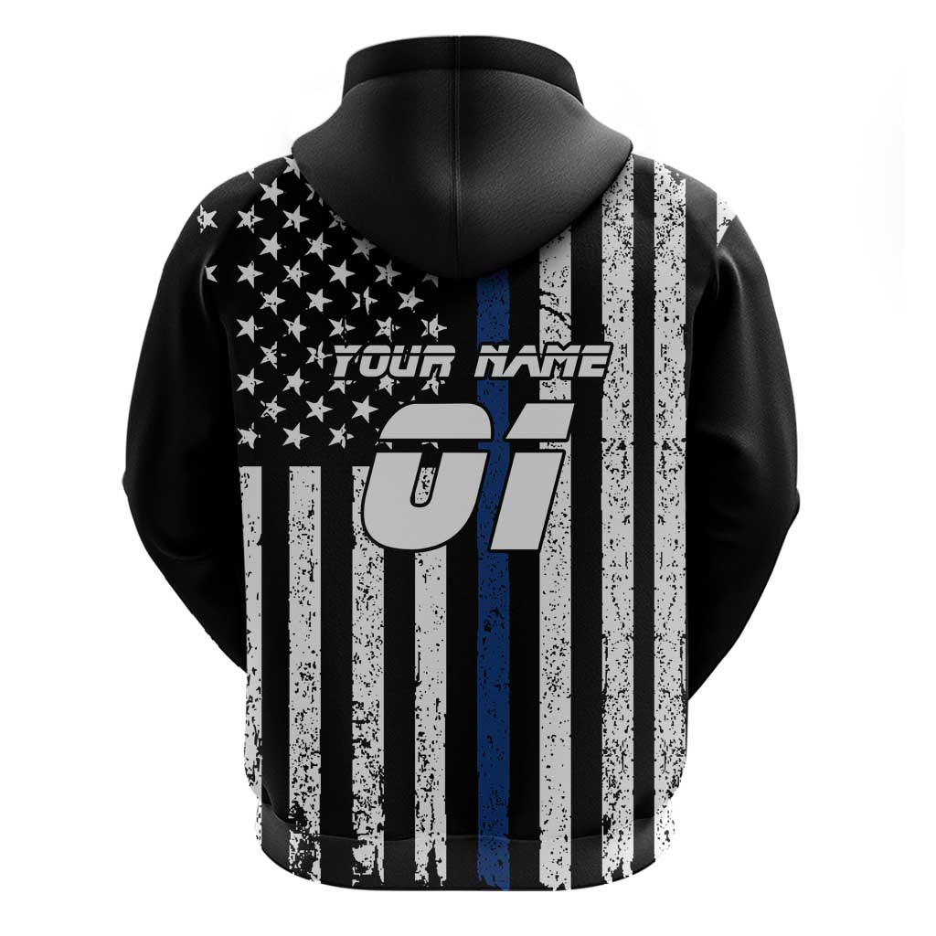 Personalized Motocross Rider Hoodie with Splash Pattern and Dirt Bike Jump Illustration - Wonder Print Shop