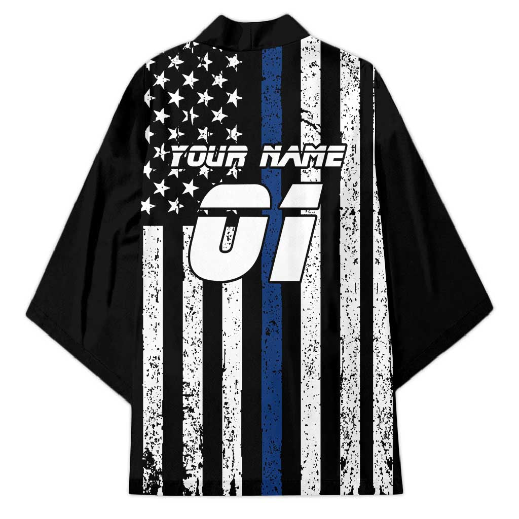 Personalized Motocross Rider Kimono with Splash Pattern and Dirt Bike Jump Illustration - Wonder Print Shop