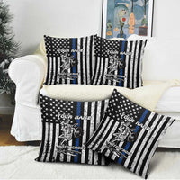 Personalized Motocross Rider Pillow Cover with Splash Pattern and Dirt Bike Jump Illustration - Wonder Print Shop