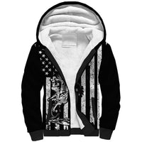 Personalized Motocross Rider Sherpa Hoodie with Splash Pattern and Dirt Bike Jump Illustration - Wonder Print Shop