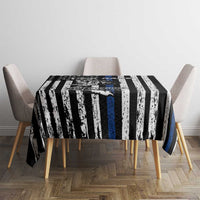 Personalized Motocross Rider Tablecloth with Splash Pattern and Dirt Bike Jump Illustration - Wonder Print Shop