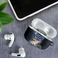 Hesat Celestial Cow Egyptian AirPods Case with Mythic Sky Motif in Cosmic Theme