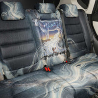 Hesat Celestial Cow Egyptian Back Car Seat Cover with Mythic Sky Motif in Cosmic Theme