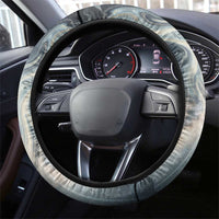 Hesat Celestial Cow Egyptian Steering Wheel Cover with Mythic Sky Motif in Cosmic Theme